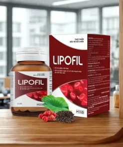Viên uống Lipofil – Hỗ trợ giảm mỡ máu, ổn định huyết áp, phòng ngừa đột quỵ
